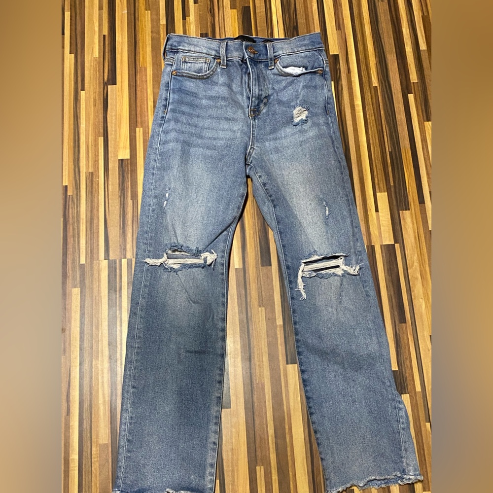 Kendall&Kylie cropped jeans